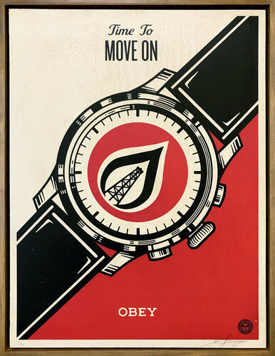 TIME TO MOVE ON par Shepard Fairey, Édition en vente sur Singulart