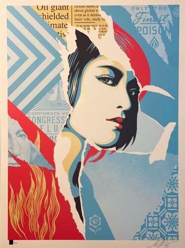 Shepard Fairey "Only The Finest Poison" Silkscreen Print Contemporary Street Art par Shepard Fairey, Édition en vente sur Singulart
