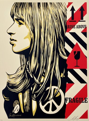 Fragile Peace par Shepard Fairey, Édition en vente sur Singulart