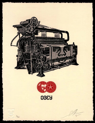 Obey Loom par Shepard Fairey, Édition en vente sur Singulart