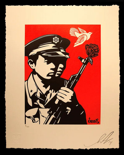 Chinese Soldiers par Shepard Fairey, Édition en vente sur Singulart