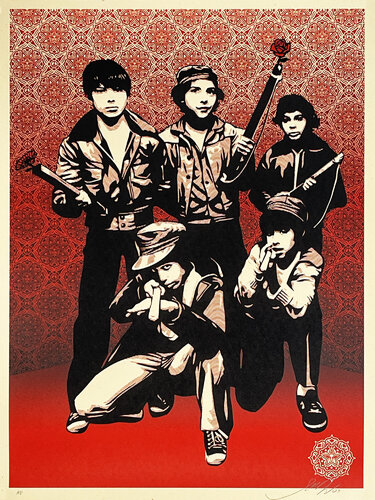 Defiant Youth' (AP) **ON SALE** par Shepard Fairey, Édition en vente sur Singulart