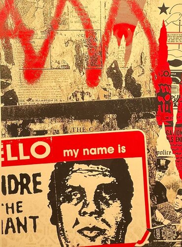 Hello My Name Is par Shepard Fairey, Édition en vente sur Singulart