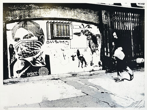 Obey/WK: Delancy' par Shepard Fairey, Édition en vente sur Singulart