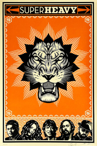 Superheavy' par Shepard Fairey, Édition en vente sur Singulart