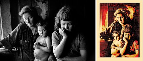 Two Americas par Shepard Fairey, Édition en vente sur Singulart