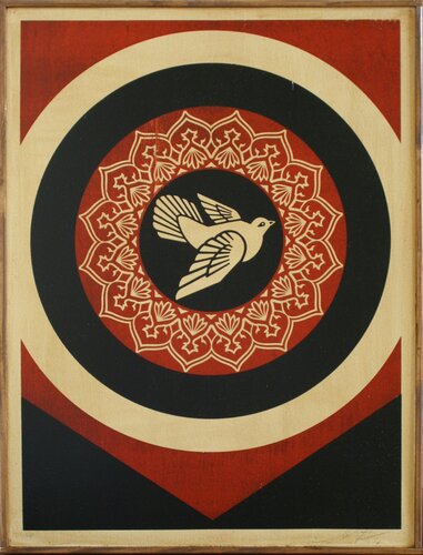 Peace Dove par Shepard Fairey, Peinture en vente sur Singulart