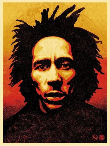 Bob Marley par Shepard Fairey, Autres supports en vente sur Singulart