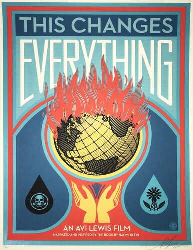 This Changes Everything par Shepard Fairey, Édition en vente sur Singulart