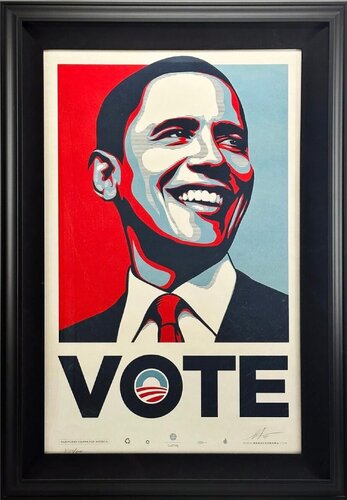 VOTE par Shepard Fairey, Édition en vente sur Singulart