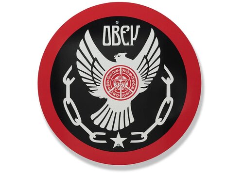 Peace & Freedom Dove ( metal street sign ) par Shepard Fairey, Autres supports en vente sur Singulart