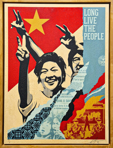 Long live the people van Shepard Fairey, Andere media te koop op Singulart