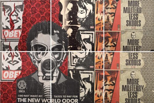 Untitled van Shepard Fairey, Andere media te koop op Singulart