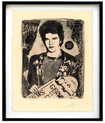 Darby Crash van Shepard Fairey, Andere media te koop op Singulart