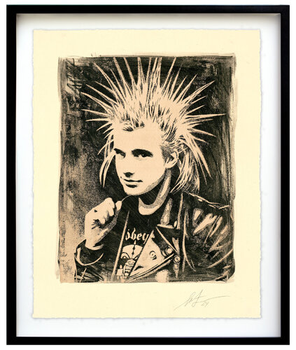 Colin Abrahall of GBH van Shepard Fairey, Andere media te koop op Singulart