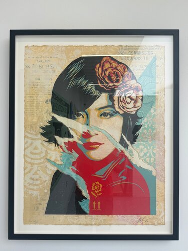Open Minds van Shepard Fairey, Werk op papier te koop op Singulart