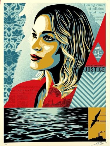 Environmental Justice van Shepard Fairey, Afdruk te koop op Singulart