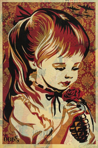 Shepard Fairey War By Numbers van Shepard Fairey, Afdruk te koop op Singulart