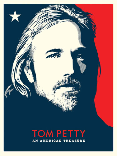 Tom Petty: An American Treasure van Shepard Fairey, Afdruk te koop op Singulart