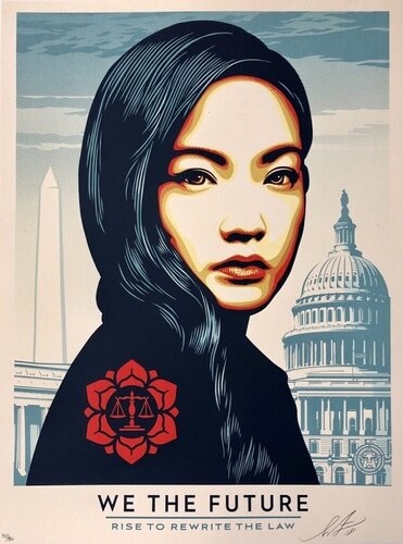 Rewrite the Law van Shepard Fairey, Afdruk te koop op Singulart
