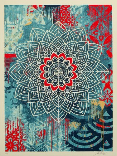 Chaos Mandala 2 van Shepard Fairey, Afdruk te koop op Singulart
