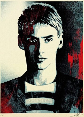The Tranquility of Solitude (Paul Weller) by Shepard Fairey, 版畫 for Sale on Singulart