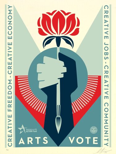 ArtsVote van Shepard Fairey, Afdruk te koop op Singulart