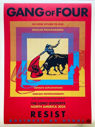 The Long Goodbye van Shepard Fairey, Afdruk te koop op Singulart