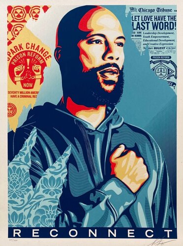 Reconnect di Shepard Fairey, Stampa in vendita su Singulart