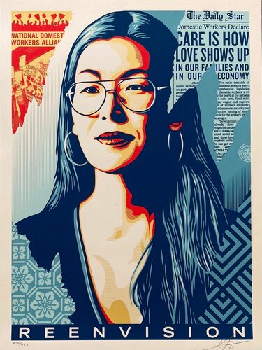 Reenvision van Shepard Fairey, Afdruk te koop op Singulart