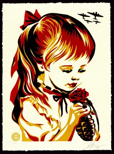 War By Numbers by Shepard Fairey, 인쇄 for Sale on Singulart