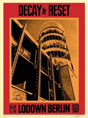 Lodown Decay Reset van Shepard Fairey, Afdruk te koop op Singulart