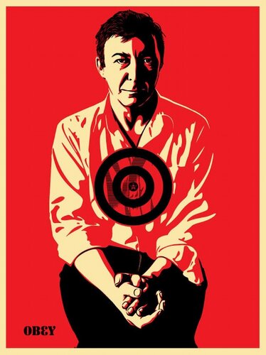 Jasper Johns Red von Shepard Fairey, Druck kaufen auf Singulart