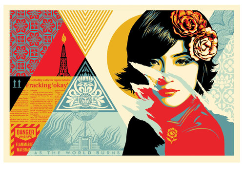 Open Minds van Shepard Fairey, Afdruk te koop op Singulart