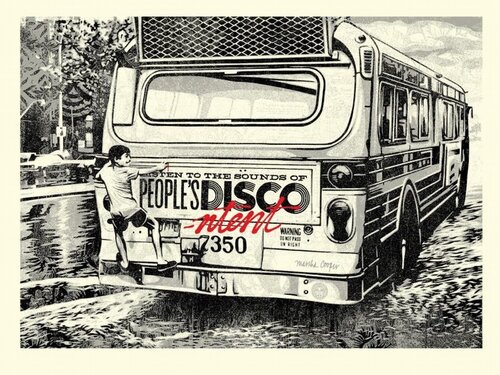 People’s Discontent von Shepard Fairey, Druck kaufen auf Singulart