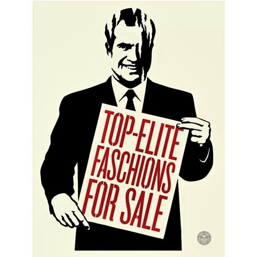 Top Elite von Shepard Fairey, Druck kaufen auf Singulart