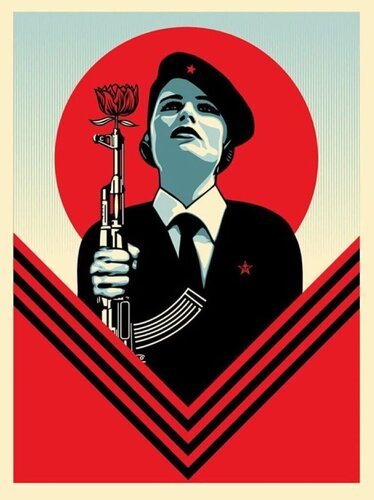 Peace Guard di Shepard Fairey, Stampa in vendita su Singulart