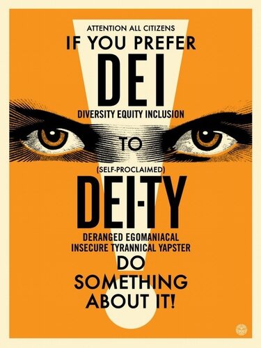 DEI-TY (Orange) von Shepard Fairey, Druck kaufen auf Singulart