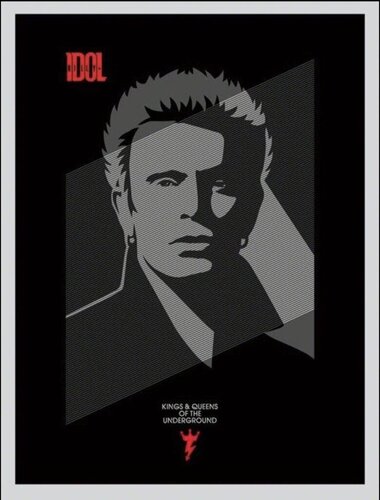 Billy Idol by Shepard Fairey, 인쇄 for Sale on Singulart