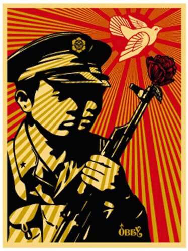 Chinese Soldiers van Shepard Fairey, Afdruk te koop op Singulart
