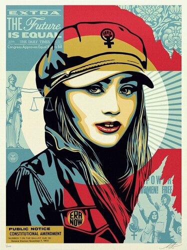 Future Is Equal de Shepard Fairey, Impresión a la venta en Singulart