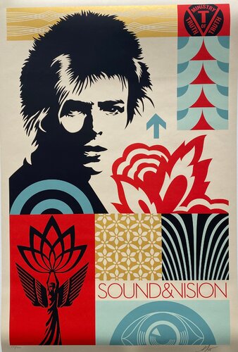 Modular, Sound & Vision von Shepard Fairey, Druck kaufen auf Singulart