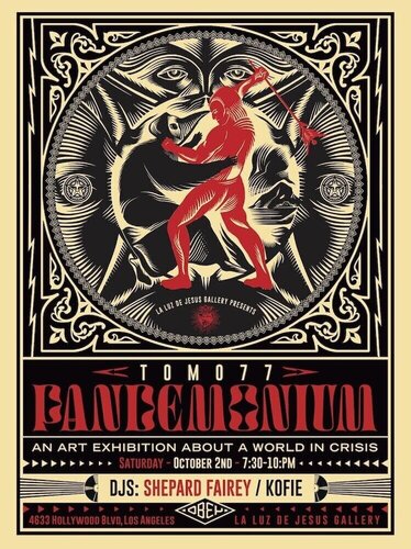 PANDEMONIUM par Shepard Fairey, Édition en vente sur Singulart