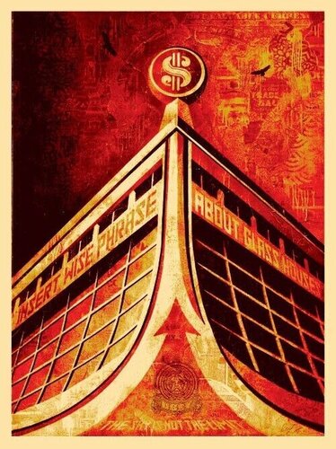 Glass House par Shepard Fairey, Édition en vente sur Singulart