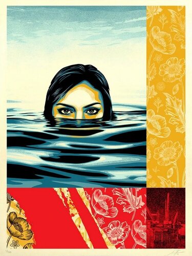 Treading Water by Shepard Fairey, 版画 for Sale on Singulart