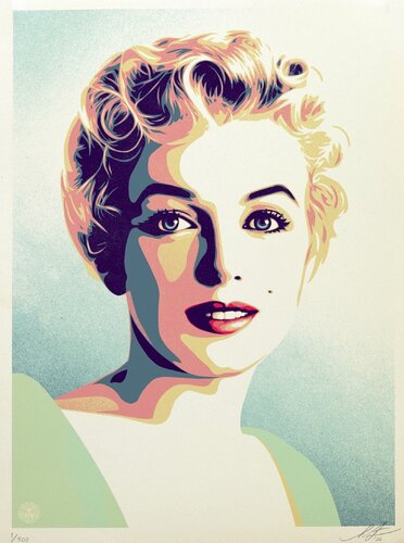 Marylin Sunset par Shepard Fairey, Édition en vente sur Singulart