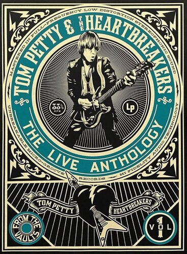 The Live Anthology – From The Vaults Vol. 1 par Shepard Fairey, Édition en vente sur Singulart