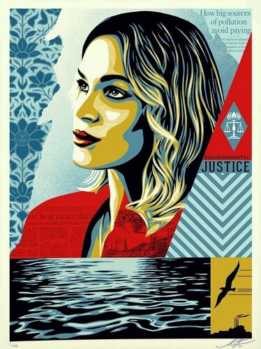 Environmental Justice par Shepard Fairey, Édition en vente sur Singulart