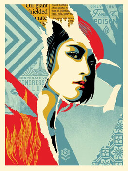 Shepard Fairey／OBEY アイコン・ステッカー／スクリーン