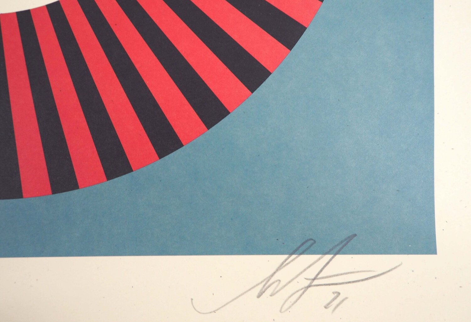 Geometric Dove - Blue Shepard Fairey